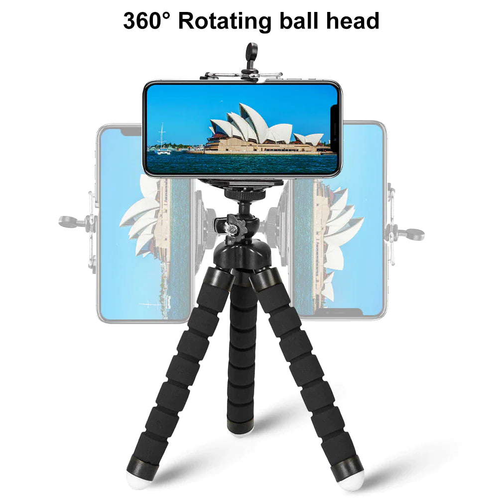Tripod for Phone Flexible Sponge Octopus Mini Tripod for Iphone Mini Camera Tripod Phone Holder Clip Stand Tripod for Phone Flexible Sponge Octopus Mini Tripod for Iphone Mini Camera Tripod Phone Holder Clip Stand